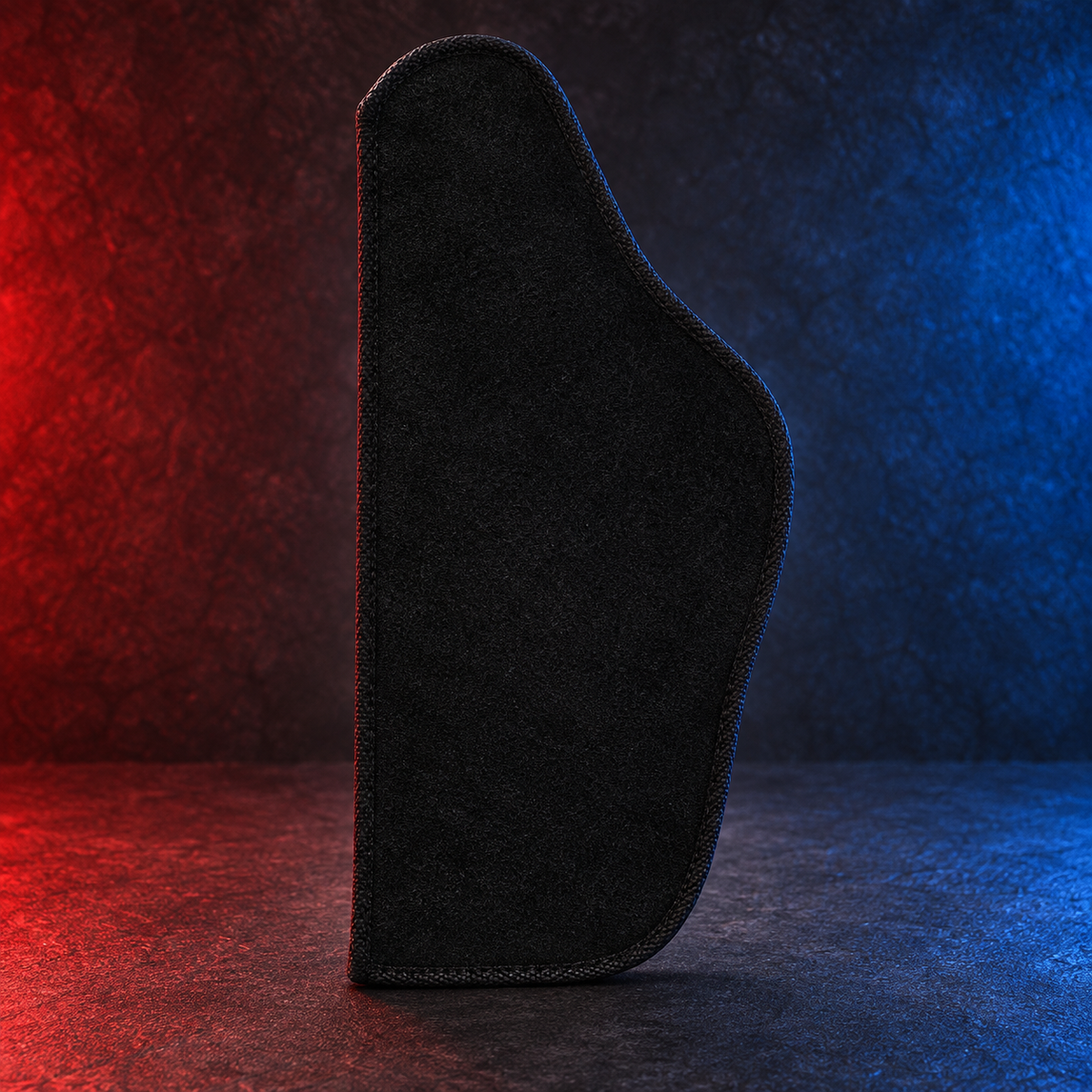 Uncle Mike's size 5 black IWB holster, plain reverse side