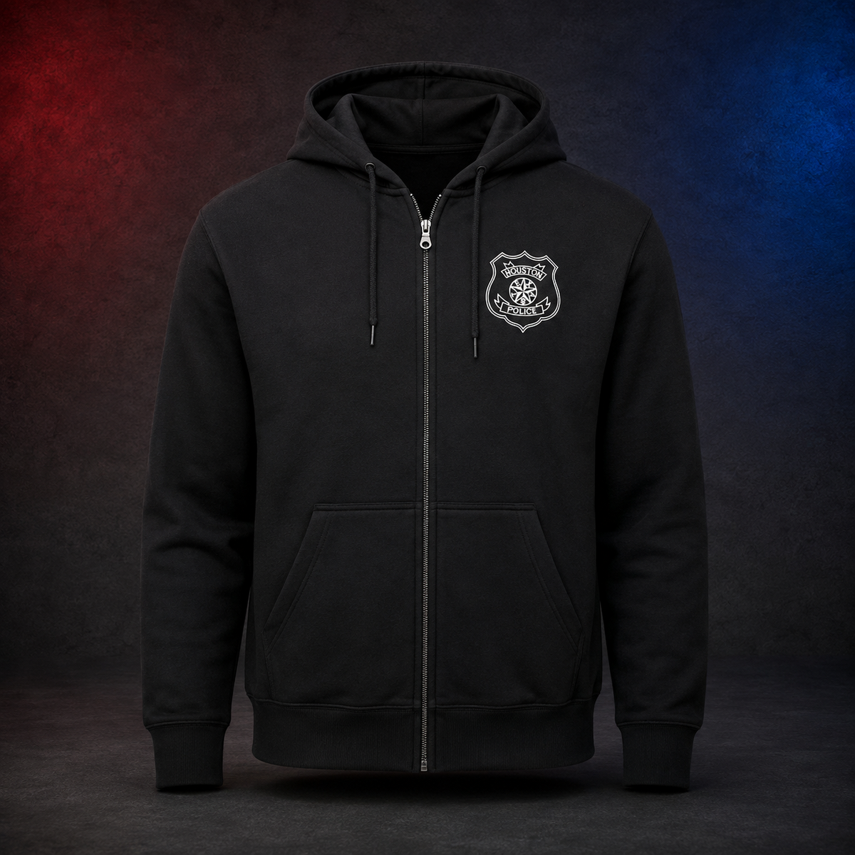 HPD Badge Zip-up Hoodie