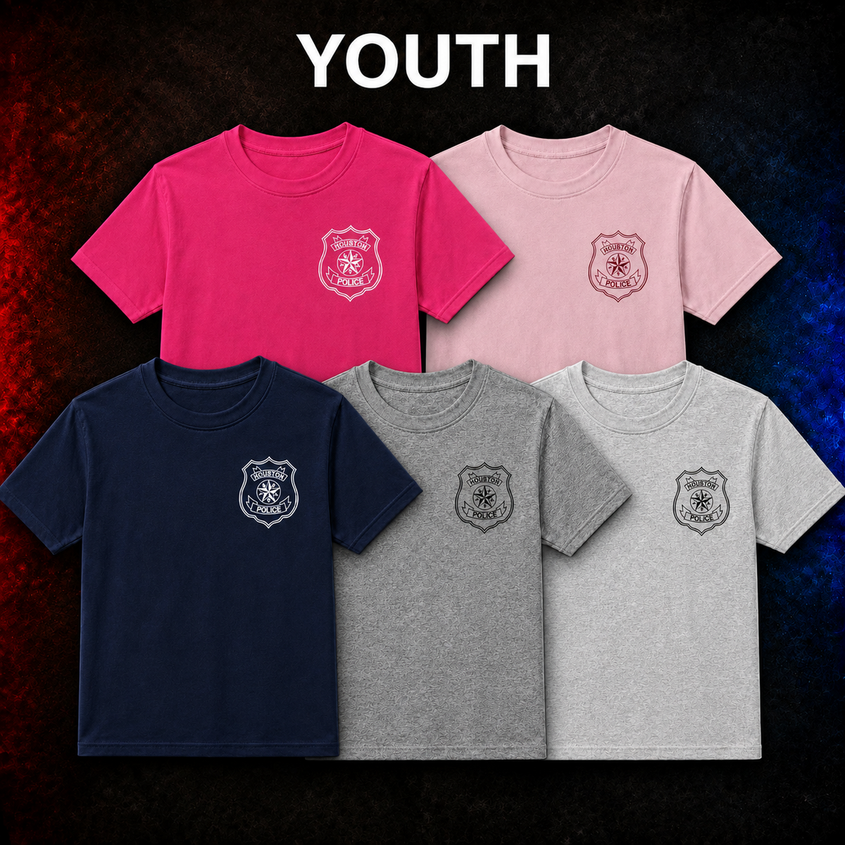 HPD Badge T-Shirt (Youth)