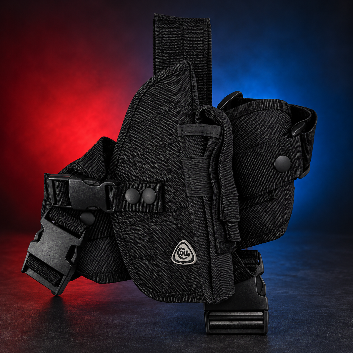 Colt CT391 tactical leg holster — product rendering