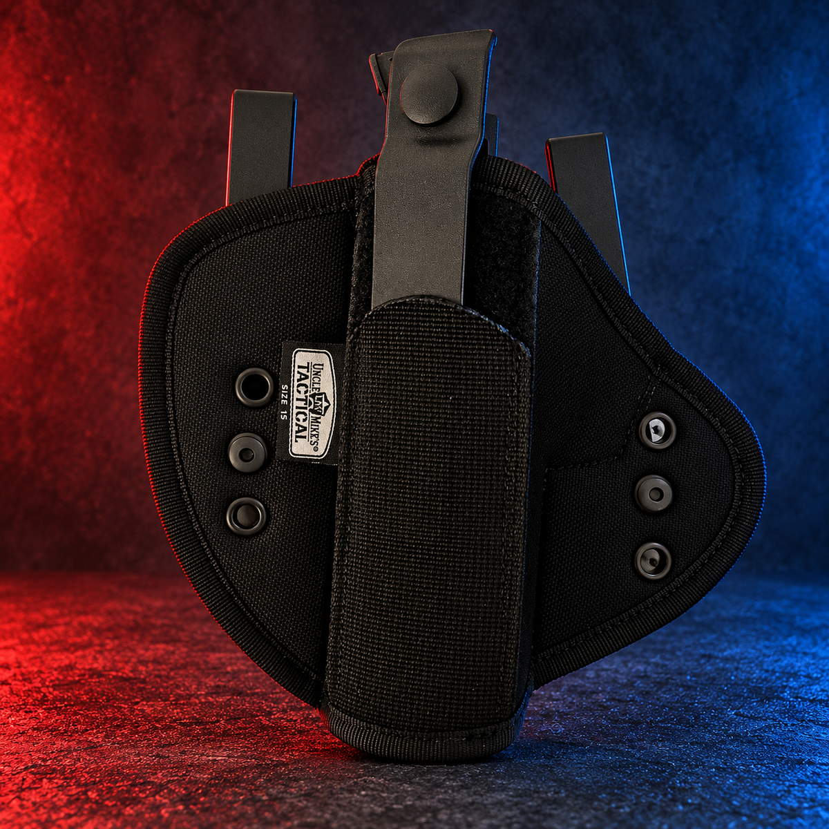 Uncle Mike’s size 15 tuckable holster front