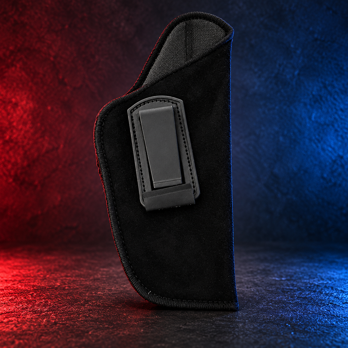 Uncle Mike’s size 5 right-hand IWB holster, belt clip side