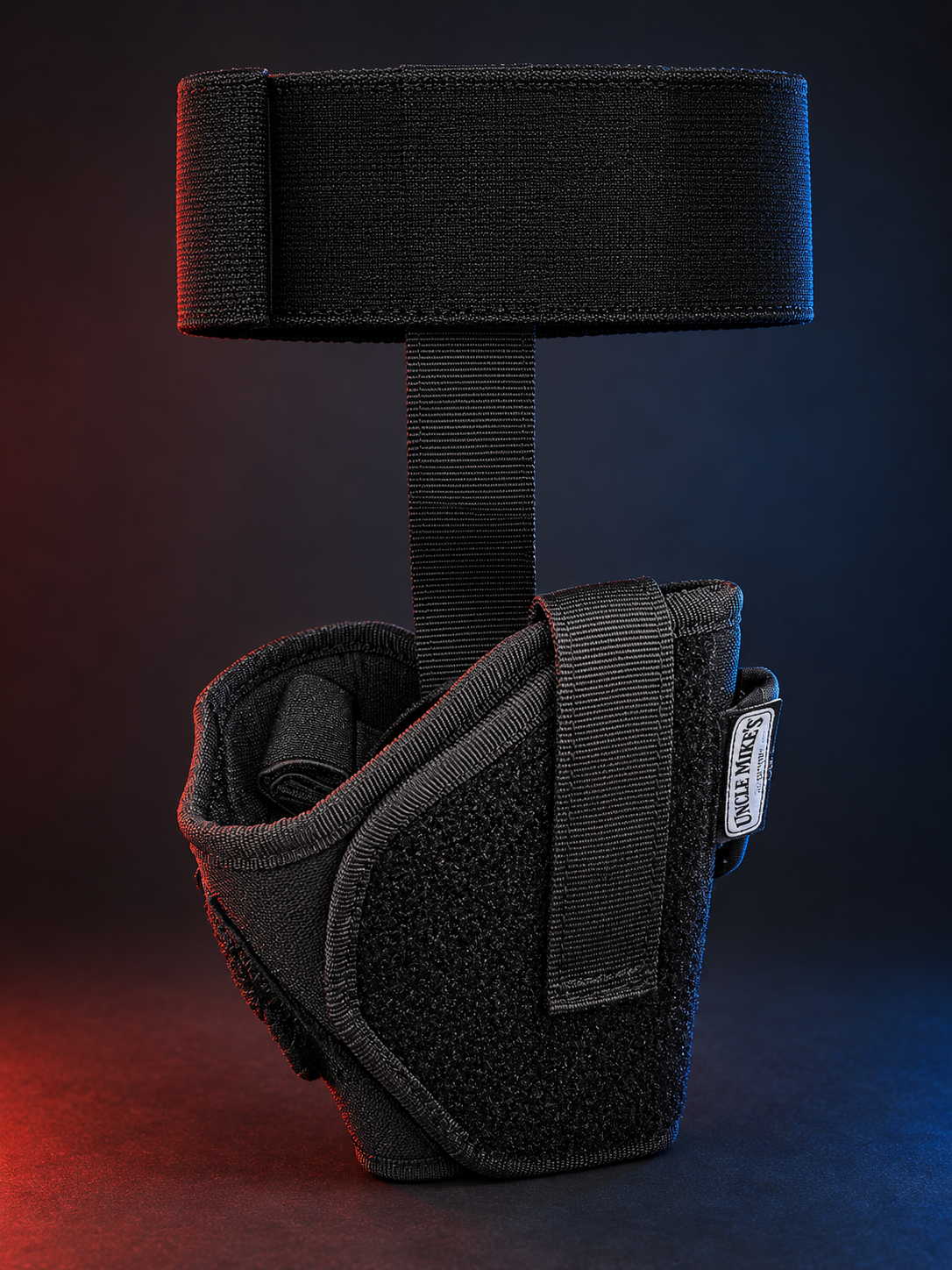 Uncle Mike’s size 1 right-hand ankle holster with calf support band