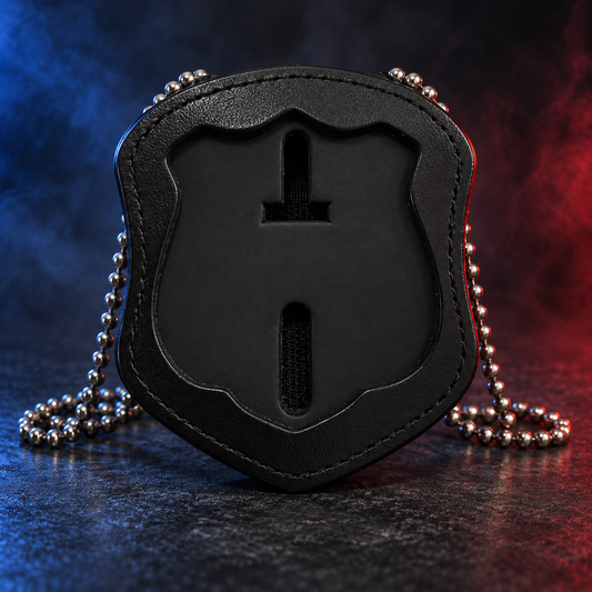 Perfect Fit Recessed Badge Holder - HPD Officer