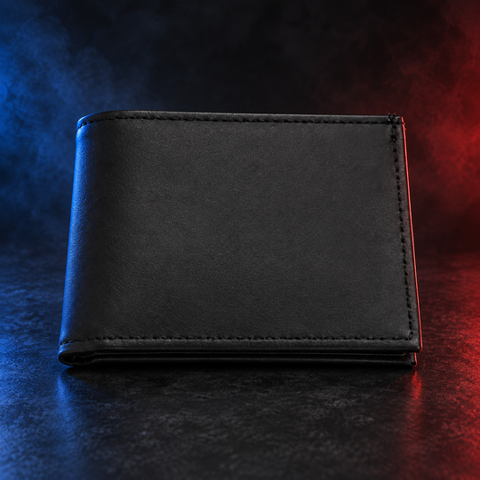 Perfect Fit Style 107 mini HPD badge and credit card wallet closed